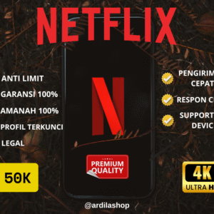 Netflix Private Akun Premium - Ardila Shop